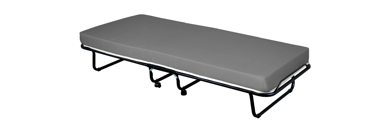 pat pliant cu saltea