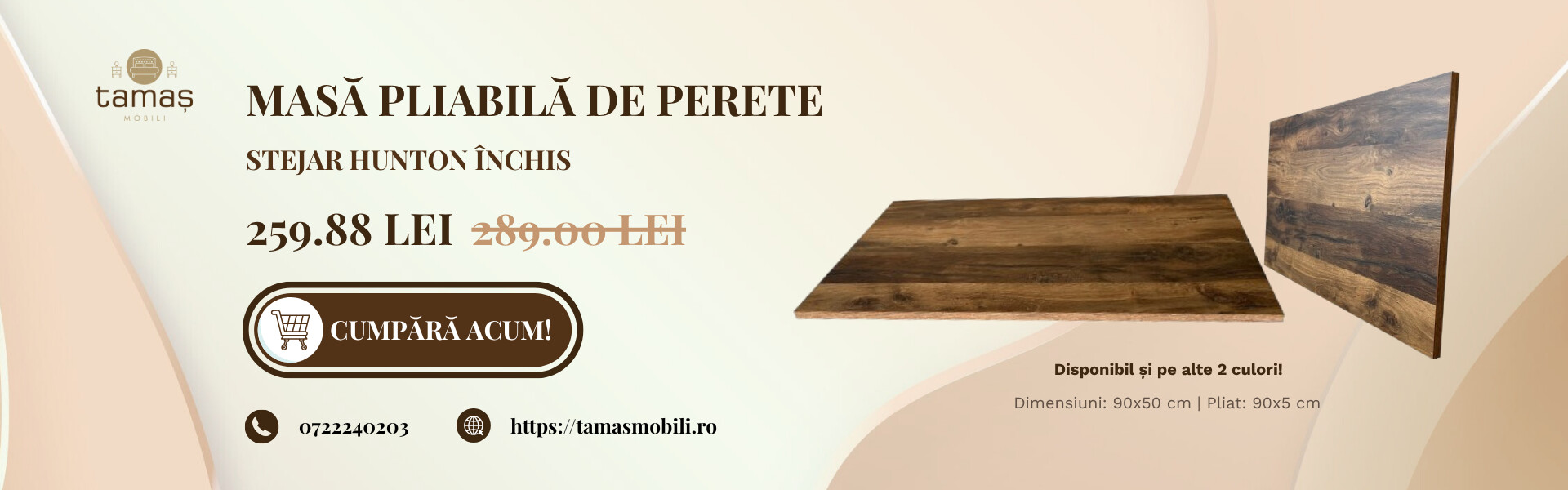 oferta masa pliabila de perete