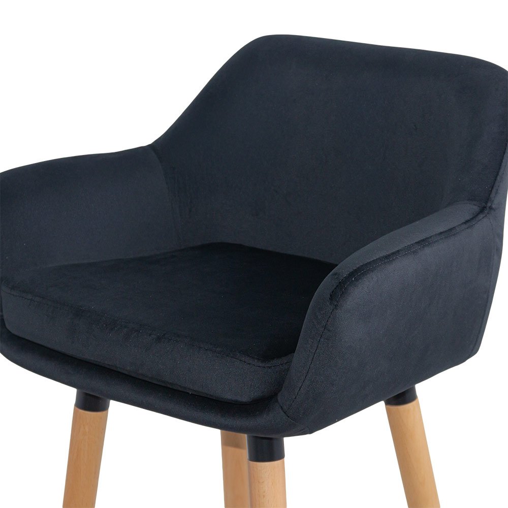 scaun de bar negru 1 scaun de bar negru