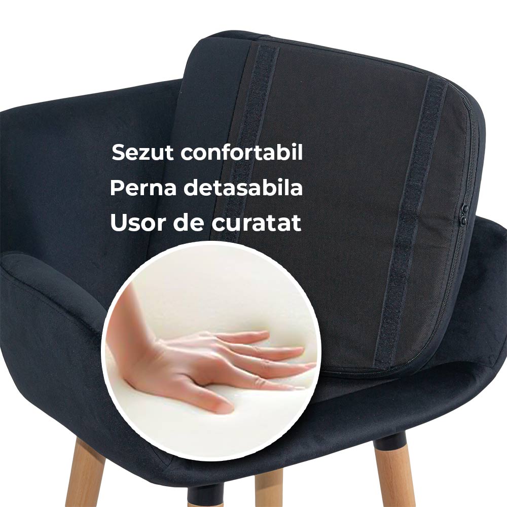 scaun de bar negru 2 scaun de bar negru